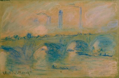Waterloo Bridge by Claude Monet